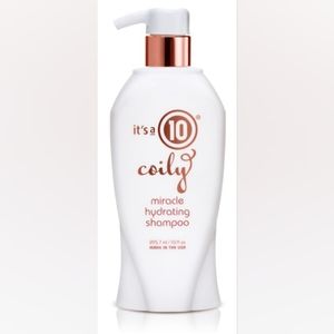 It's a 10 miracle coily hydrating shampoo